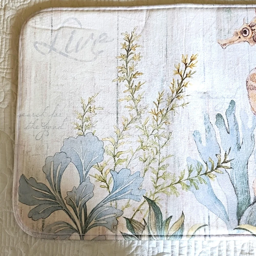 Seahorse Memory Foam Rug